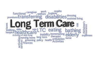 Long Term Care Word Cloud