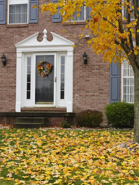 stock image Inviting Home in Autumn