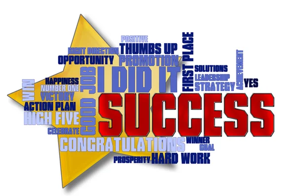 Success Word Cloud Stock Picture