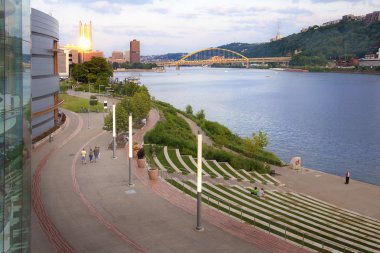 Pittsburgh Early Evening clipart