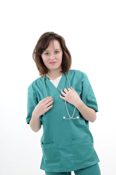 Attractive doctor posing — Stock Photo, Image
