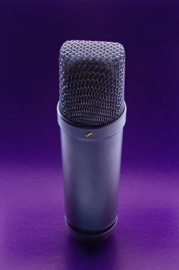 Studio microphone clipart