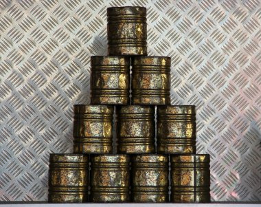 Golden Tins clipart