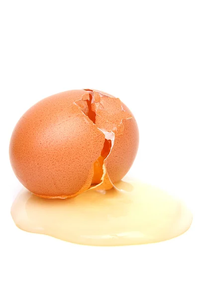 Destructed egg — Stock Photo, Image