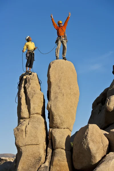 Equipe de alpinistas . — Fotografia de Stock