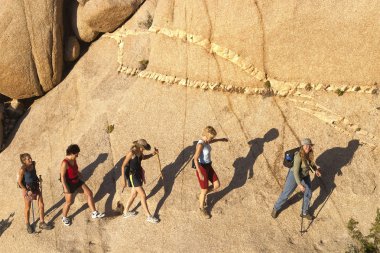 hiking kadın grubu.