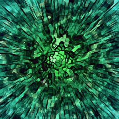 Malachite explosion clipart