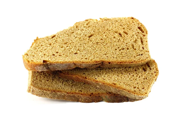 Toasts isolated on white background — Stock Photo, Image