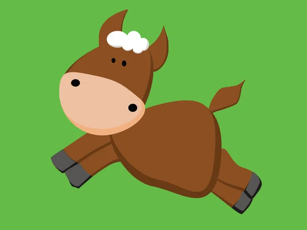 Carino cavallo marrone — Foto Stock