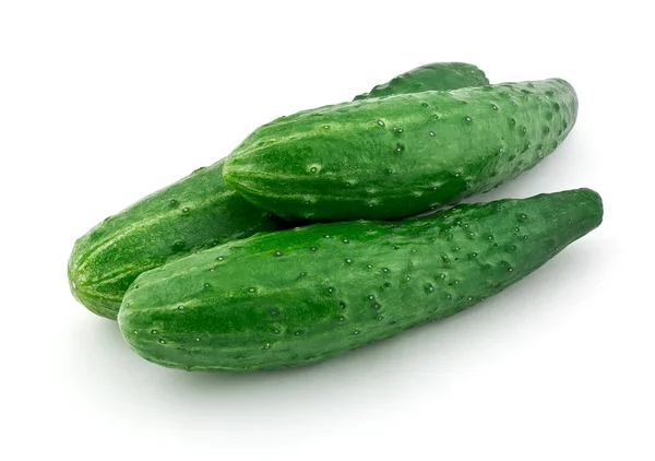 Three cucumbers — Stock Photo, Image