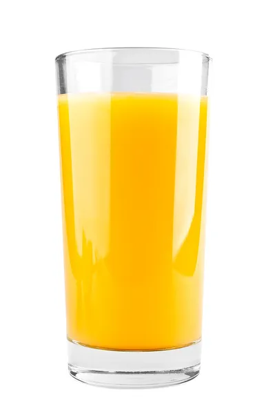 Pełną szklankę soku pomarańczowego — Zdjęcie stockowe