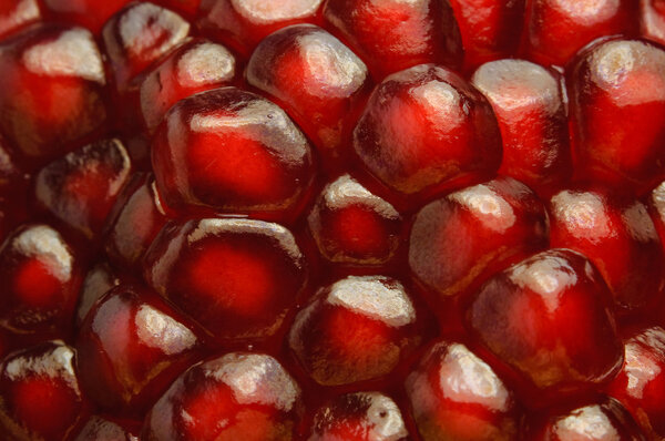 Juicy pomegranate.