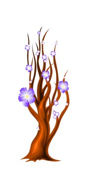 Çiçek açan ağaç
