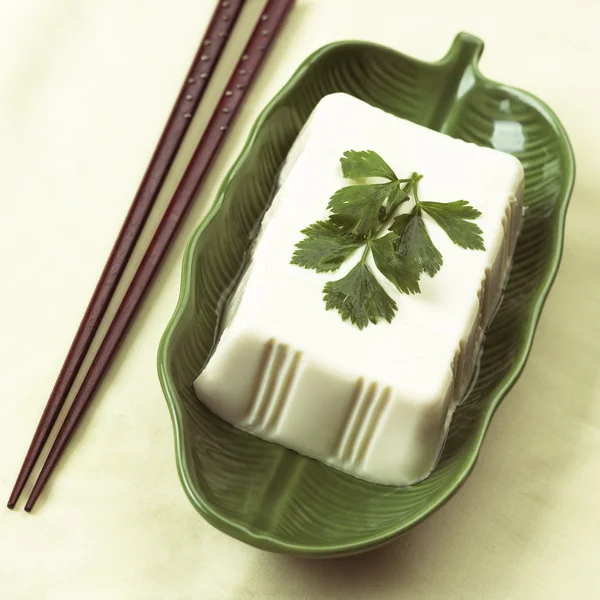 Jedwabiście miękki tofu — Zdjęcie stockowe