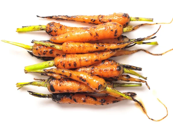 Zanahorias bebé caramelizadas —  Fotos de Stock