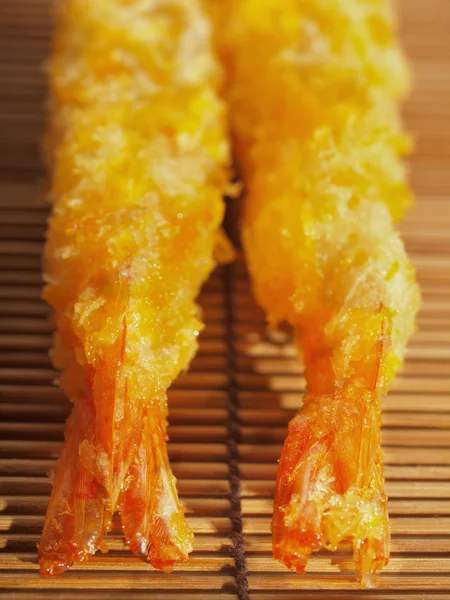 stock image Breaded shrimp tails