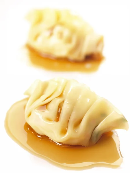 Asian ångad dumplings — Stockfoto