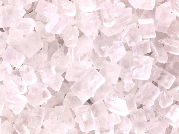 Кристаллы белого сахара — стоковое фото
