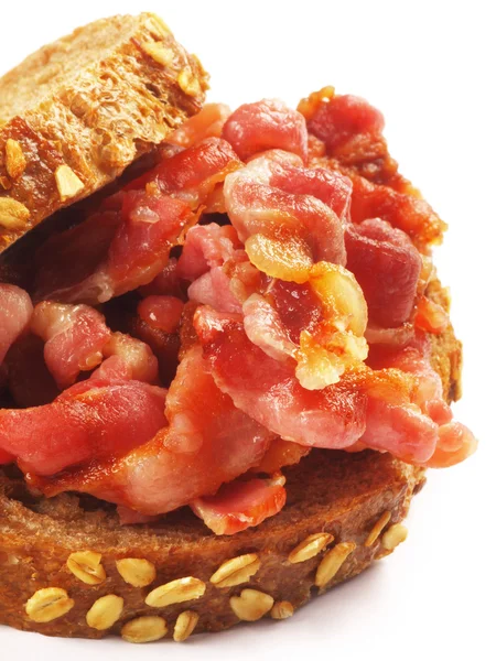 Panino al bacon — Foto Stock