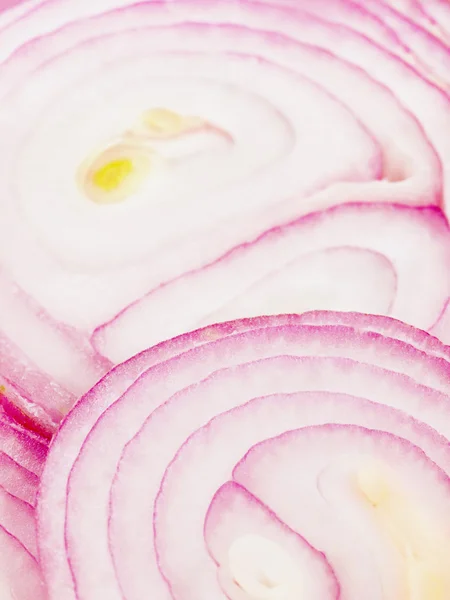 Sliced red onions — Stock Photo, Image