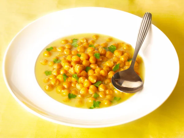 Zupa z ciecierzycy — Zdjęcie stockowe