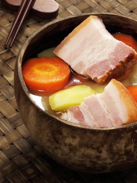 Pork belly stew — Stock Photo, Image