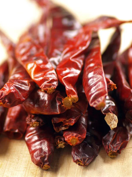 Suszone czerwone chilli — Zdjęcie stockowe