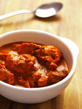 Indian mutton curry clipart