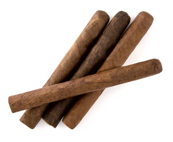 Vier Zigarren. — Stockfoto