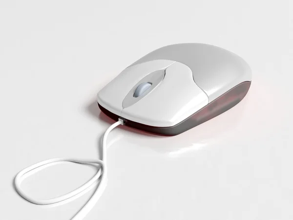 stock image Silver mouse