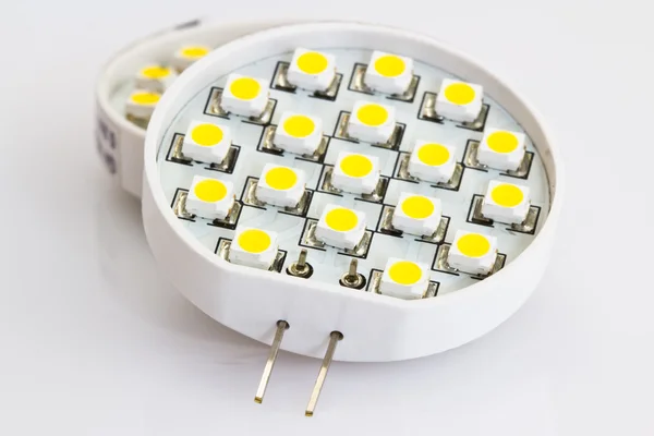 LED light bulbs G4 with 18 LEDs — Stock Photo, Image