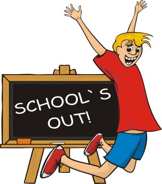 School`s out clipart