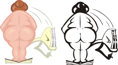 Heavyweight - lose weight clipart