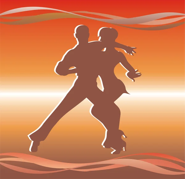 Χορευτική αφίσα — Διανυσματικό Αρχείο