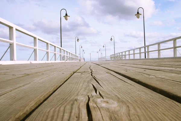 stock image Wooden pier