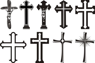 Christ`s cross clipart