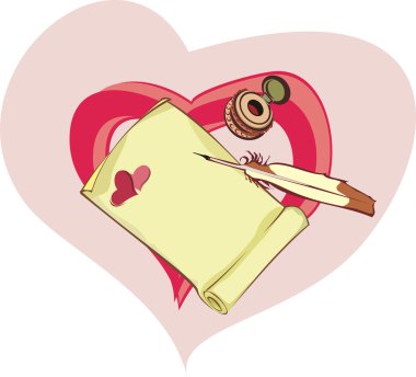 Love letter clipart