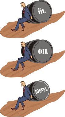 Barrel of oil clipart