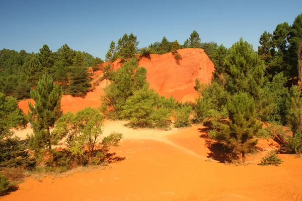 stock image Rustrel - colorado provencal