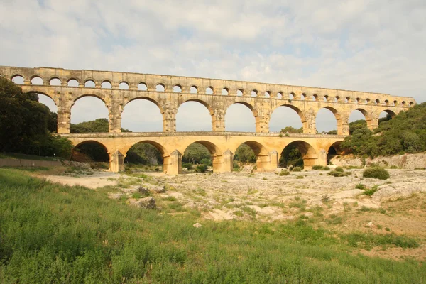 stock image Pont du gard