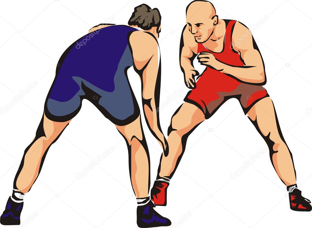 Wrestling - contact sport