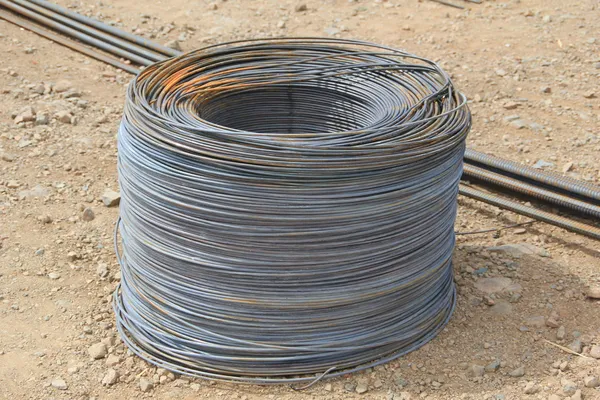 Hank iron wire — Stock Photo, Image