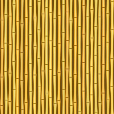 Vintage bamboo wall seamless texture background clipart