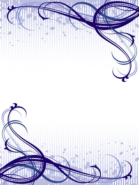 Abstrait floral grunge motif fond — Image vectorielle