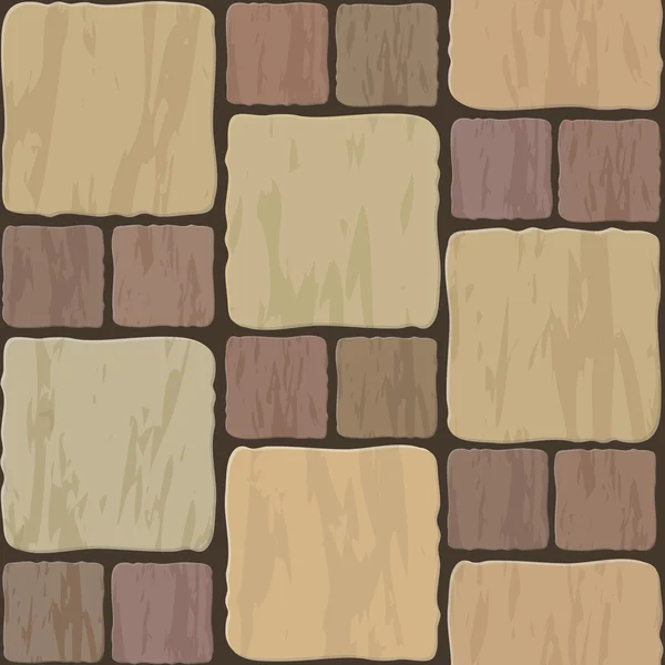 Stone tile seamless background — Stock Vector