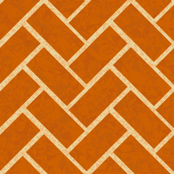 Brickwork floor, wall seamless background — Stock Vector