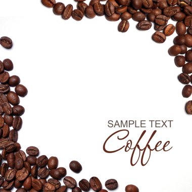 Coffee frame clipart