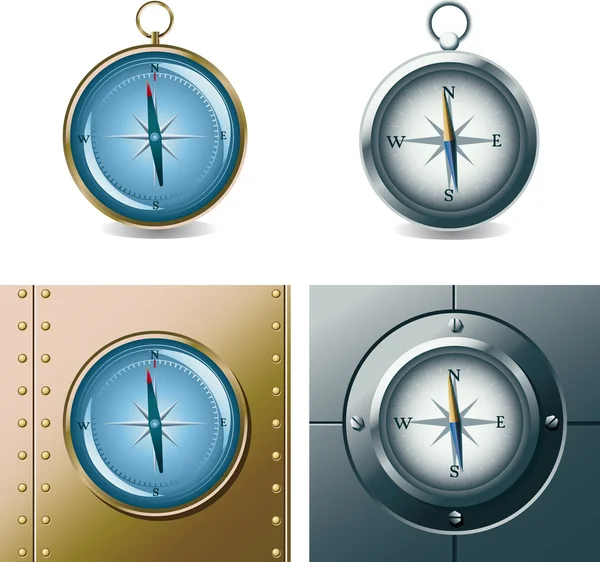 Compasses — Stock Vector