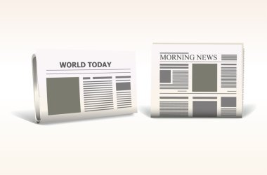 Newspapers. clipart