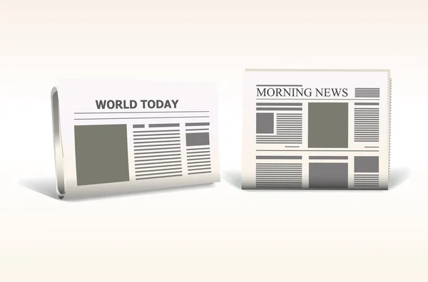 Newspapers. — Stock Vector